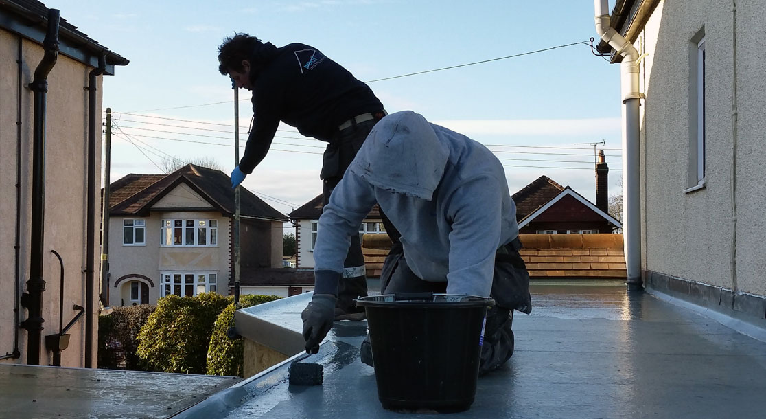 Flat Roof completed